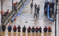 ضحايا الأمطار الغزيرة في كوريا الجنوبية - رويترز