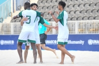 المنتخب السعودي للكرة الشاطئية يختتم ودياته بالفوز على أذربيجان