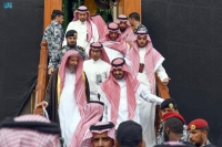 نائب أمير منطقة مكة المكرمة يغادر عقب غسل الكعبة المشرفة - واس 