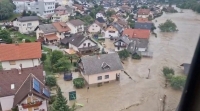 الفيضانات تغمر البيوت في سلوفينيا - رويترز