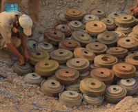 مشروع مسام يواصل جهوده في نزع الألغام من اليمن- واس