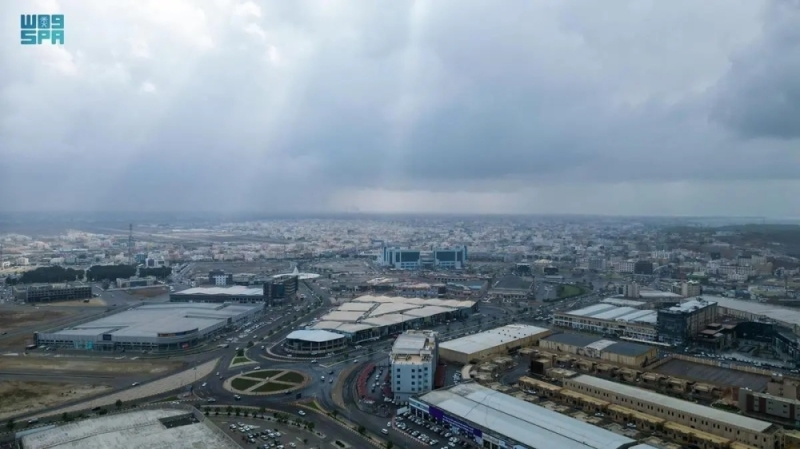 أمطار على محافظات عسير والمدينة المنورة