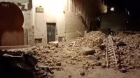 منظر للحطام في أعقاب زلزال المغرب - رويترز