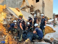عملية البحث عن الجثث مستمرة بعد عاصفة قوية وأمطار غزيرة ضربت ليبيا- رويترز 