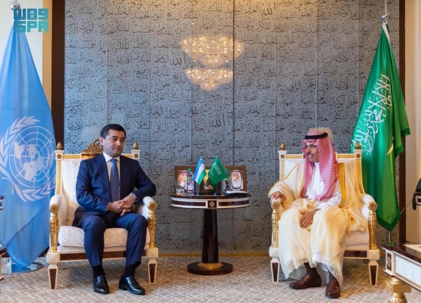 الأمير فيصل بن فرحان يلتقي وزير خارجية أوزبكستان - واس