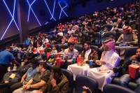 في أبريل 2018 تم افتتاح أول دار عرض سينمائية في مركز الملك عبد الله المالي في الرياض - اليوم