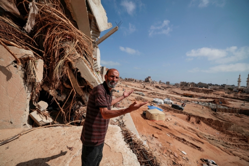 نزوح الآلاف بسبب السيول في ليبيا