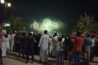 سماء الشرقية تتلألأ في احتفالات اليوم الوطني السعودي 93 - اليوم