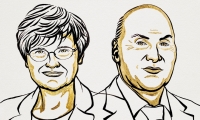 كاتالين كاريكو ودرو فايزمان - جائزة نوبل (إكس)
