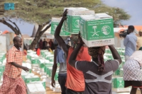 مساعدات مركز الملك سلمان للإغاثة بمدينة بارطيري الصومالية- واس