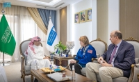 جامعة الملك سعود تستقبل رائدة الفضاء الأمريكية الدكتورة آنا فيشر - واس