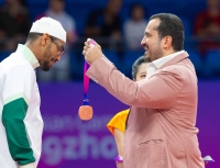 عبدالملك آل مرضي.. أول لاعب سعودي يفوز بميدالية في الجوجيتسو