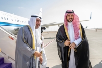 وصول نائب رئيس مجلس الوزراء وزير الدفاع بدولة الكويت إلى الرياض