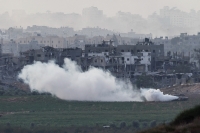 الدمار يخيم على قطاع غزة جراء العدوان الإسرائيلي- رويترز 
