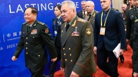 وزير الدفاع الروسي خلال مشاركته في منتدى شيانغشان - موقع The Australian