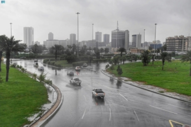 أمطار غزيرة على محافظات المنطقة الشرقية حتى الجمعة المقبل