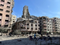 الدمار يخيم على غزة جراء العدوان الإسرائيلي- رويترز