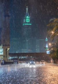 أمطار غزيرة على مكة- اليوم