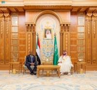 ولي العهد يلتقي رئيس مجلس السيادة السوداني - واس