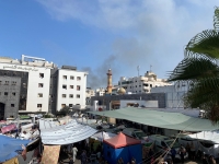 بالدبابات والقصف.. الاحتلال يحكم الحصار على مستشفى الشفاء بغزة