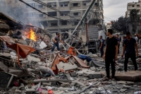 "التعاون الإسلامي" تدين قصف مقر اللجنة القطرية لإعادة إعمار غزة