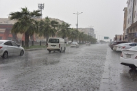 أمطار على عدة مناطق في المملكة- اليوم (أرشيفية)