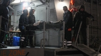 خفر السواحل نجح في إنقاذ أحد أفراد السفينة الغارقة - موقع ABC News