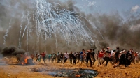 الاحتلال يعتدي على الفلسطينيين في غزة بأسلحة محرمة دوليًا - موقع CNN