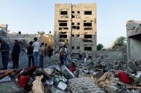 مصر ترفض تصفية القضية الفلسطينية بالتهجير القسري - رويترز