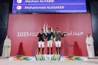 عبدالله بن فهد ودليّل بنت نهار يتوجان فرسان قفز الحواجز في دورة الألعاب السعودية