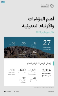 المؤشرات والأرقام التعدينية في السعودية 