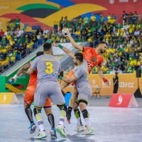 مباراة الخليج والنور في دورة الألعاب السعودية