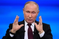 الرئيس الروسي فلاديمير بوتين يهدد فنلندا بسبب عضويتها في الناتو - رويترز
