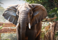 يستمتع الزوار بمشاهدة الفيلة عن قرب والتفاعل معها، إلى جانب التعرف على مكونات وأساليب تغذيتها - تقويم جدة 