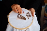 التطريز اليدوي.. إبراز التراث الثقافي للفنون الحرفية - واس