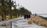 تتهيأ فرصة هطول أمطار خفيفة على سواحل منطقة مكة المكرمة - أرشيفية