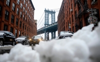 تساقط الثلوج في نيويورك - موقع The Independent‏
