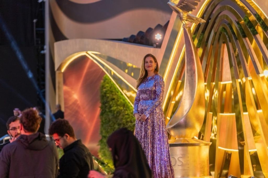 إطلالات ساحرة وأجواء مبهرة في حفل Joy awards- موسم الرياض 