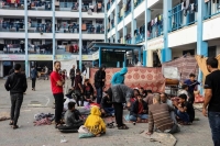 مقرات الأونروا أصبحت ملاجئ للفلسطينيين في غزة - موقع Middle East Monitor 