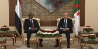 الرئيس الجزائري خلال اجتماعه مع رئيس مجلس السيادة السوداني - موقع الجزائر الجديدة