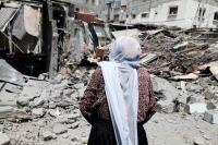 استشهاد 45 فلسطينيًا جراء قصف الاحتلال على غزة