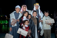 أطفال طبرجل يرتدون الأزياء السعودية التراثية في احتفالات يوم التأسيس - إكس بلدية طبرجل