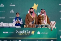 الأمير محمد بن سلمان ولي العهد يتوّج الفائز بالنسخة الخامسة من كأس السعودية

