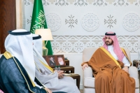 نائب أمير الشرقية خلال استقباله وفد هيئة الربط الكهربائي الخليجي 