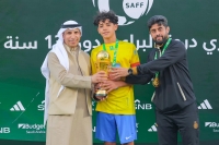 النصر يتوّج بكأس الدوري السعودي الممتاز لدرجة البراعم