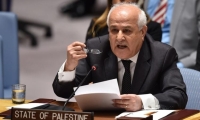 المندوب الدائم لدولة فلسطين لدى الأمم المتحدة السفير رياض منصور - وكالات