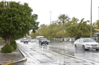 أمطار خفيفة على أجزاء من المدينة المنورة - اليوم