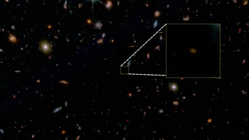 توقفت منذ 13.1 مليار عام.. التلسكوب جيمس ويب يرصد أقدم مجرة 
