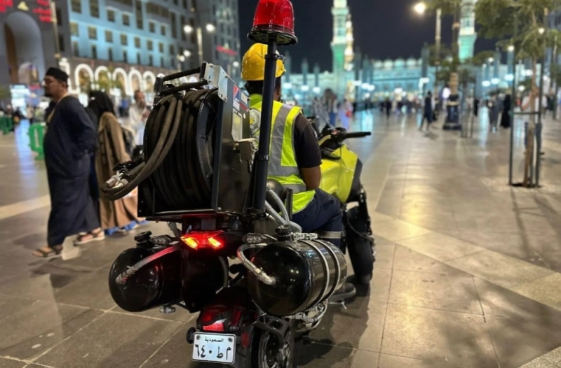 المدينة المنورة.. الدفاع المدني يكثف أعمال الكشف الوقائي خلال رمضان