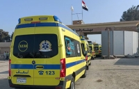 عبور 54 مصابًا فلسطينيًا ميناء رفح البري- رويترز